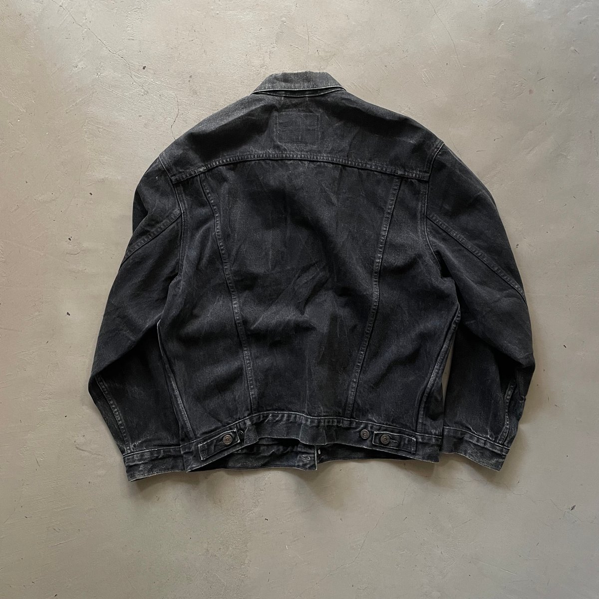 90s Euro Levi's 70503 denim jacket ″Black″ | su