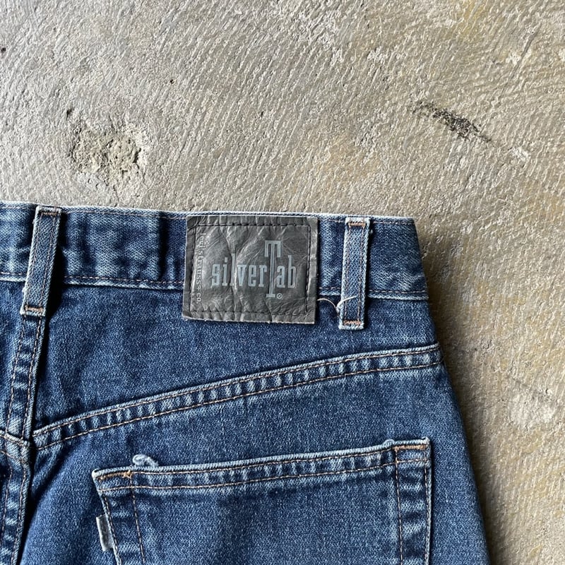 00s Levi's silver tab “straight +relaxed”denim 00s Levi's silver tab “straight +relaxed”denim