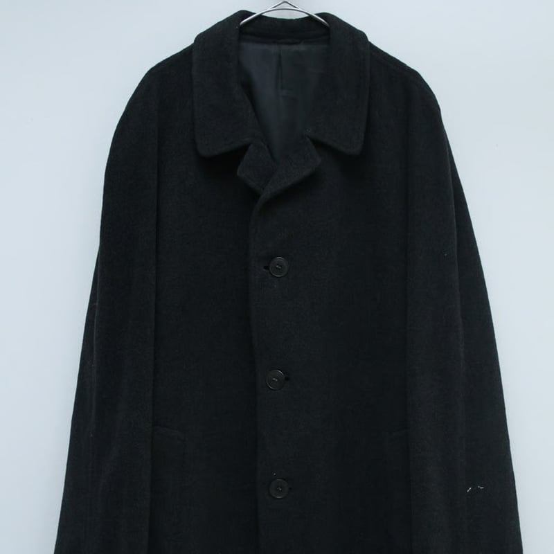90s Melton wool balmacaan coat | sui & shara