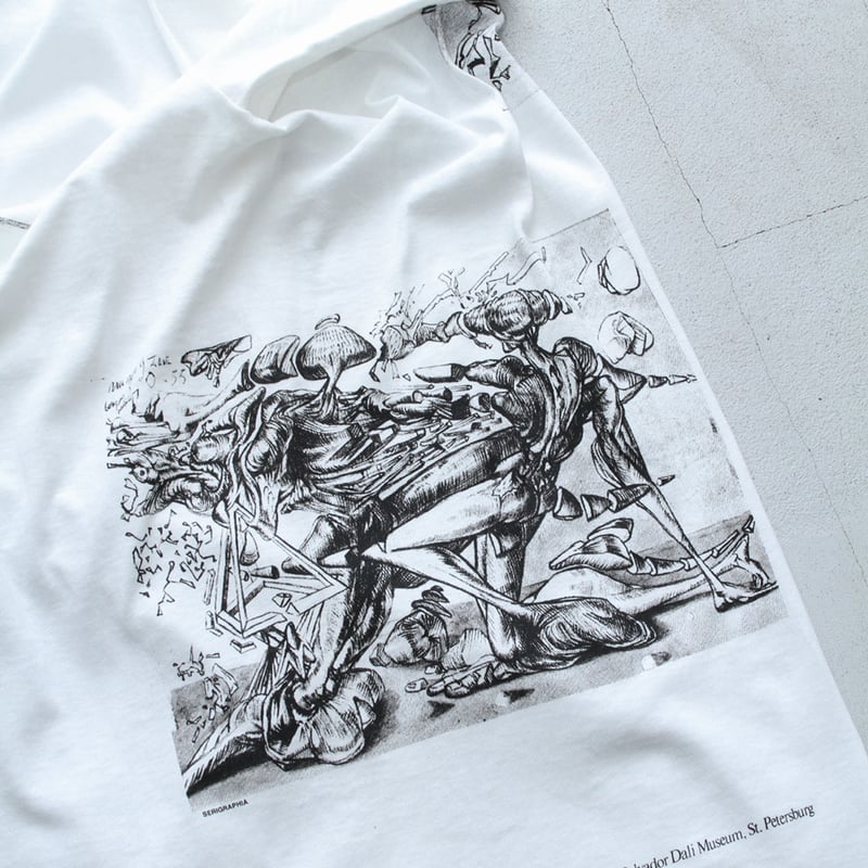 90s Salvador Dalí mulch print T-shirt/Dead stoc