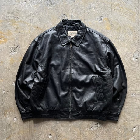 ジャケット・アウター c-boy style (vol.389)ST.JOHN'S BAY St. John's Bay Men's Size M Navy Blue Bomber Jacket – Full