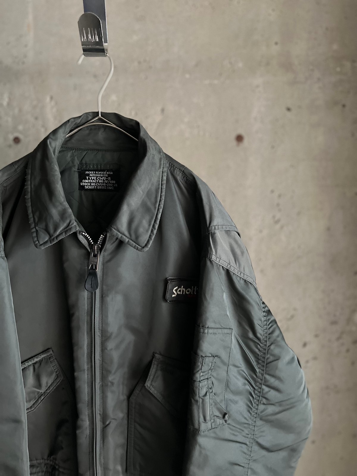 90s Schott CWU-R flight jacket