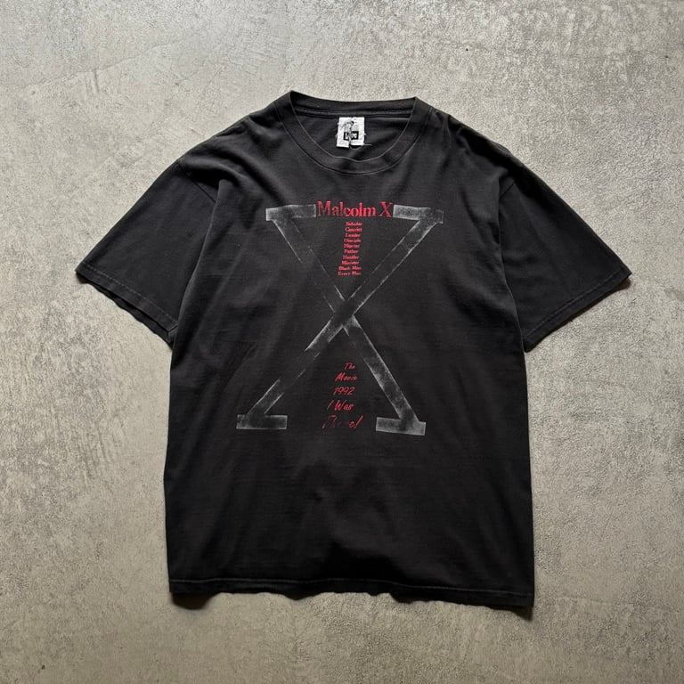 90s Malcolm X movie tee