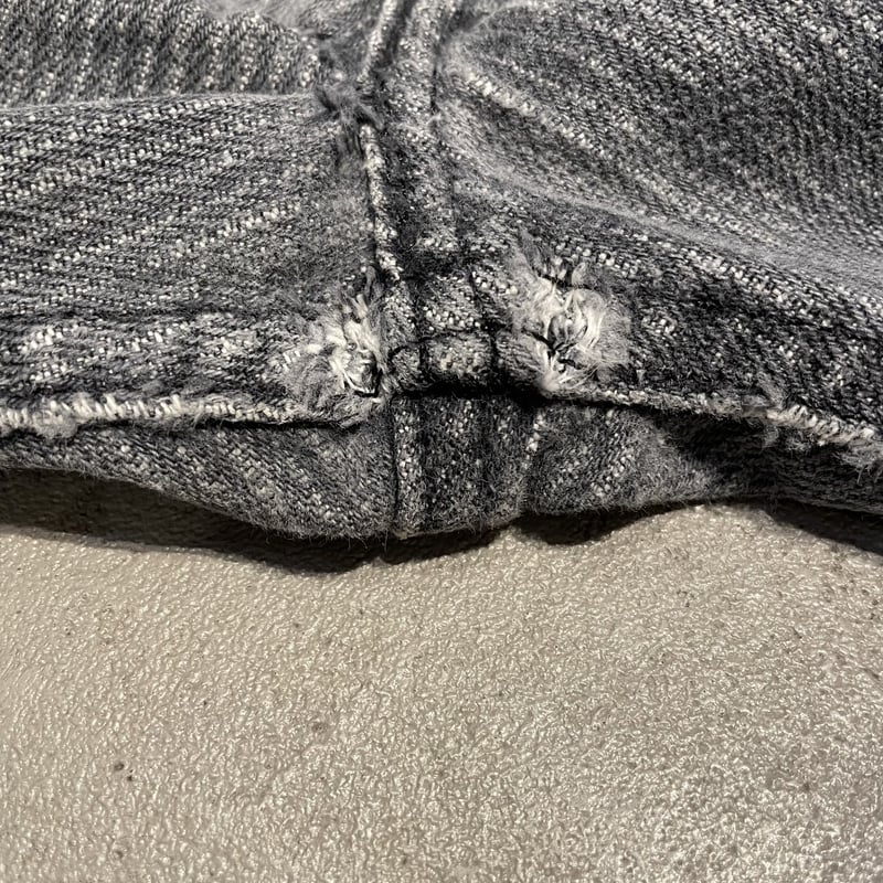 希少 80’s Levis 501 ストライプ ブラックデニム USA 553 80's Levi's 501 ストライプ柄ブラックデニムパンツ