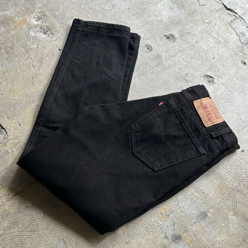 神サイズ 90s Levis 505 ブラック デニム W34 L30 神サイズ 90s Levis 505 ブラック デニム W34 L30 90's Levi's