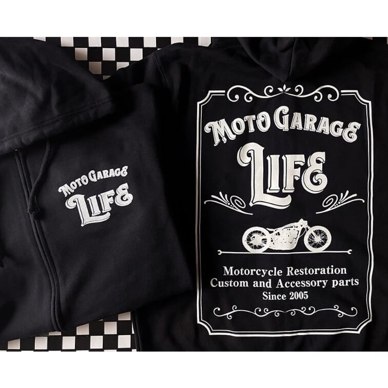 Life ジップ that life パーカー that s life ジップパーカー 黒 L