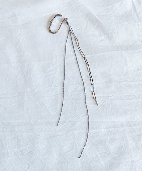 long chain  ear cuff H203
