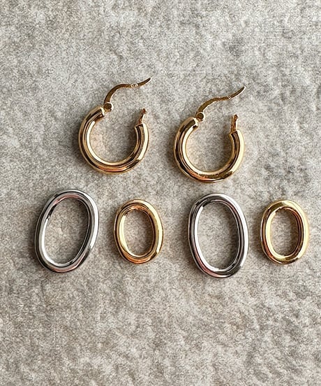 mix color hoop pierce J415