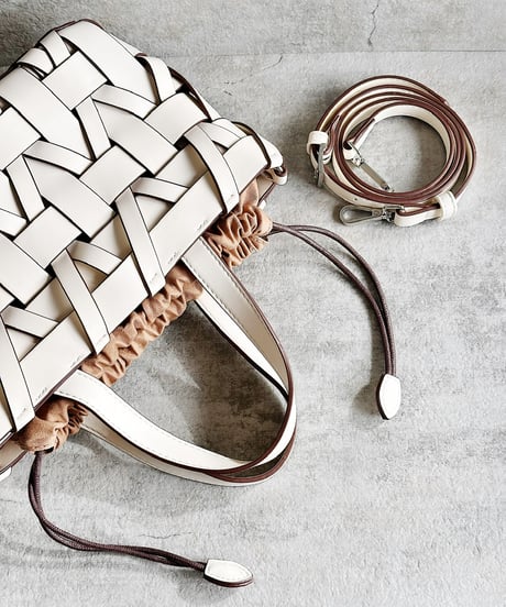 braided luxe bag C606