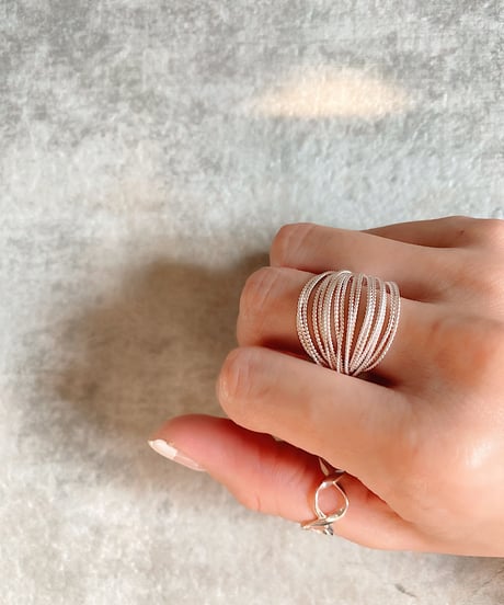 silver925 ring Q306