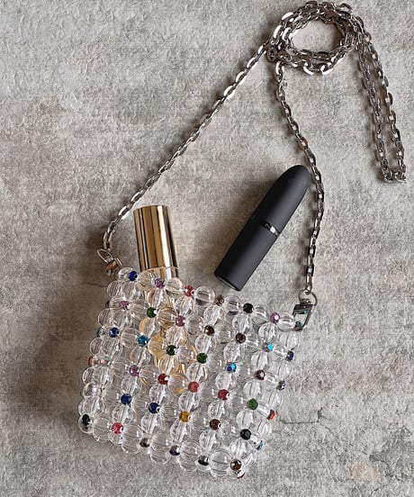 jewel beaded mini bag C703
