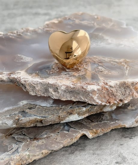 volume heart ring J406
