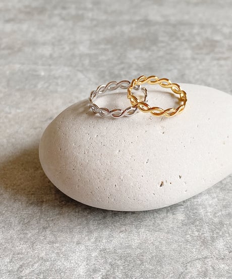 braided ring G317