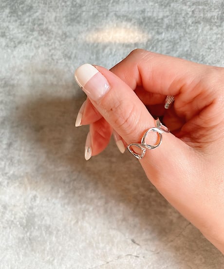 silver925 ring Q322