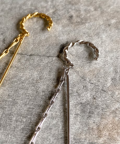 long twist ear cuff F507