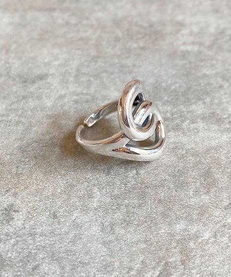silver925 ring Q313