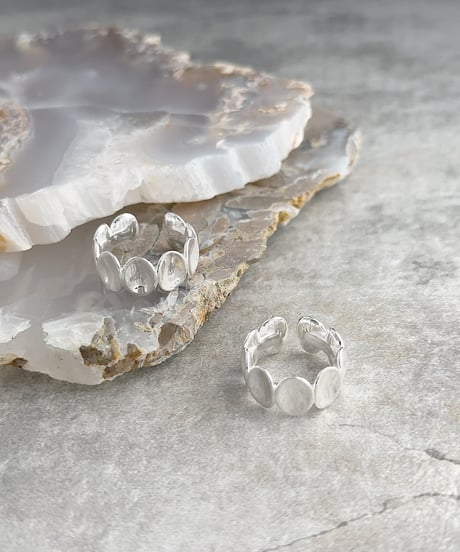 oval shape ring J417