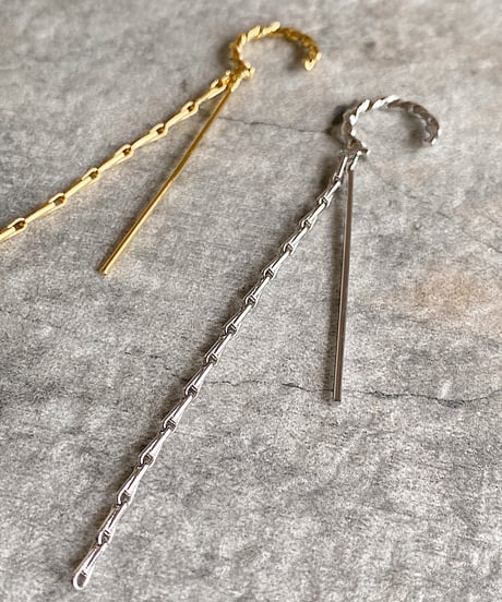 long twist ear cuff F507