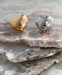 volume heart ring J406