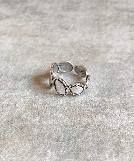 silver925 ring Q323