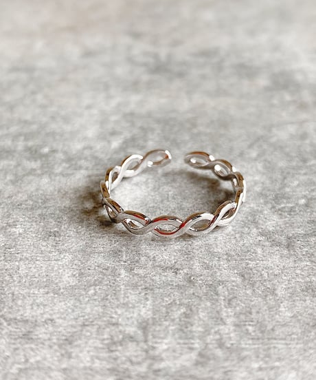 braided ring G317