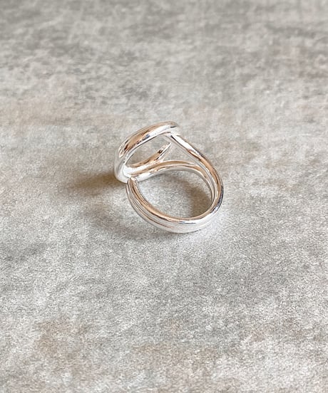 silver925 ring Q308