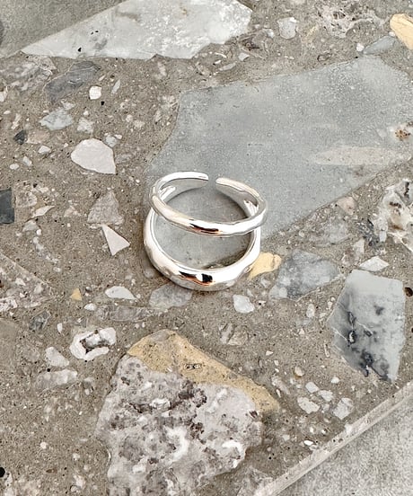 double line ring G411
