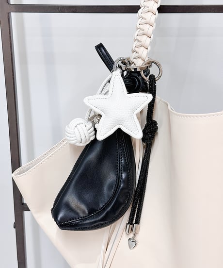 glitter bag charm F521