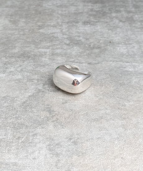 square silver ring J211