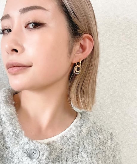 mix color hoop pierce J415