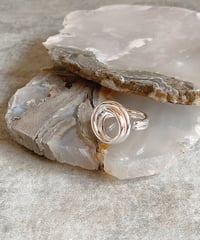silver925 ring Q308