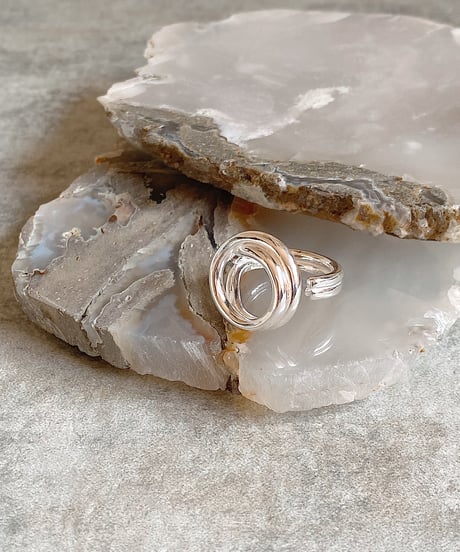 silver925 ring Q308