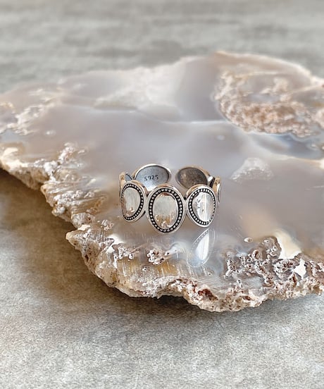silver925 ring Q323