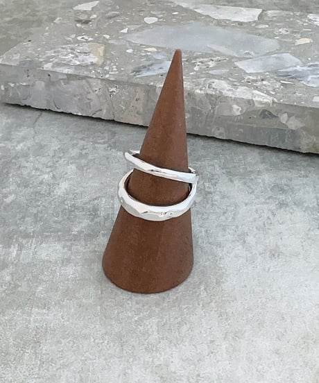double line ring G411