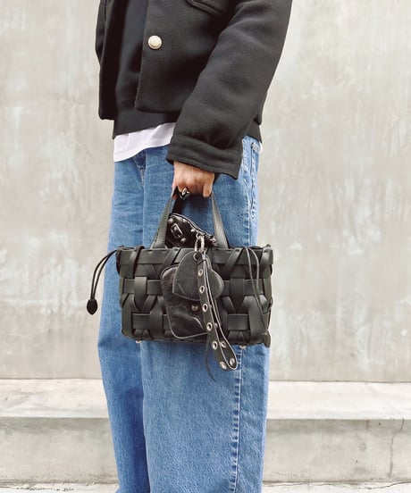 braided luxe bag C606