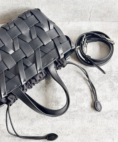 braided luxe bag C606