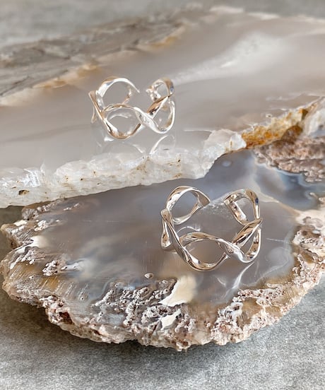 silver925 ring Q322
