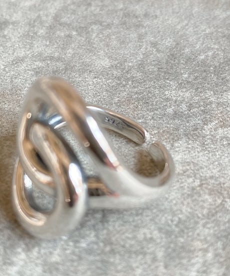 silver925 ring Q313