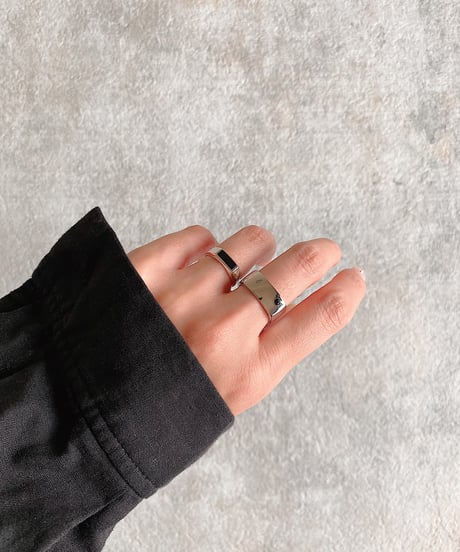 silver ring K203