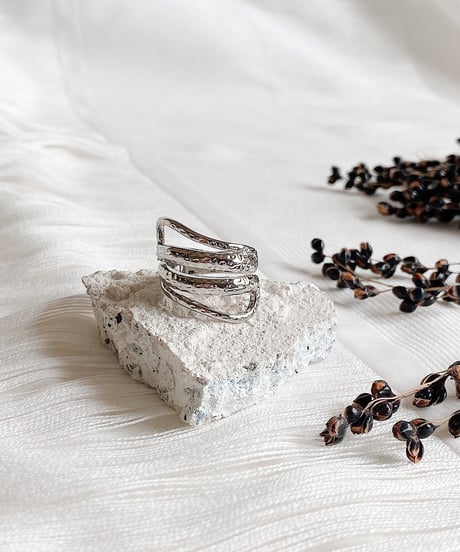 silver ring P119