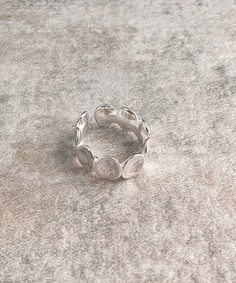oval shape ring J417