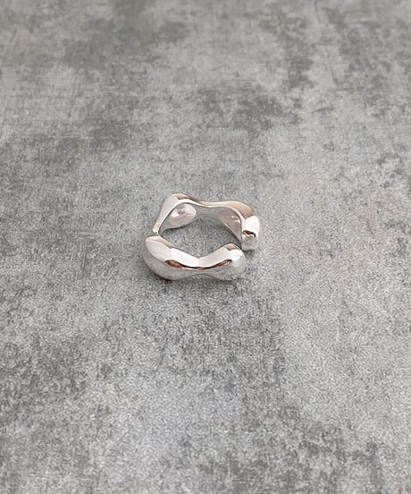 wavy line ring K202