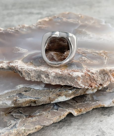volume heart ring J406