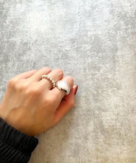 wide face ring G410