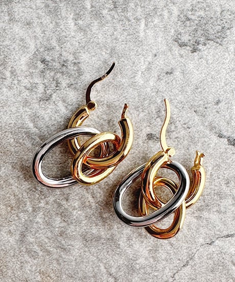 mix color hoop pierce J415