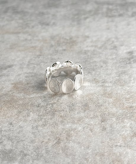 oval shape ring J417