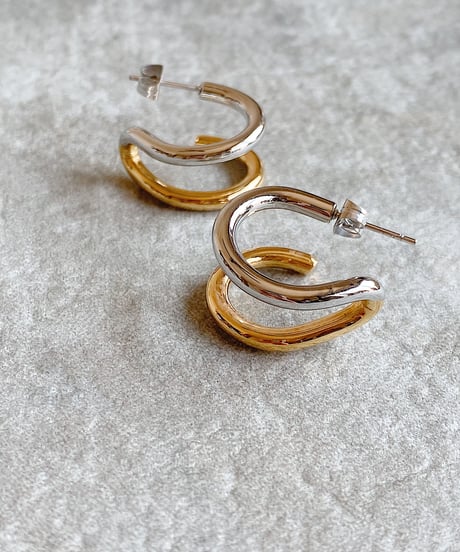 mix color hoop pierce F315