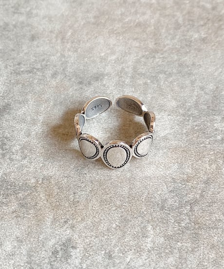 silver925 ring Q323