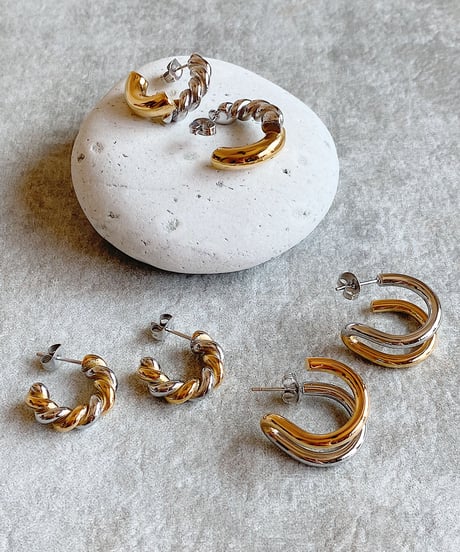 mix color hoop pierce F315