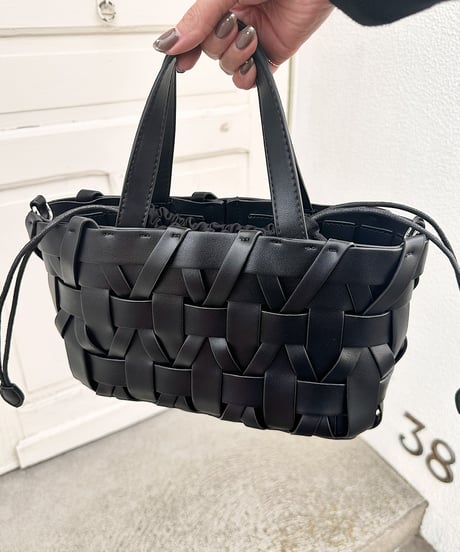braided luxe bag C606